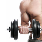 65kg Adjustable Dumbbell Barbell Set