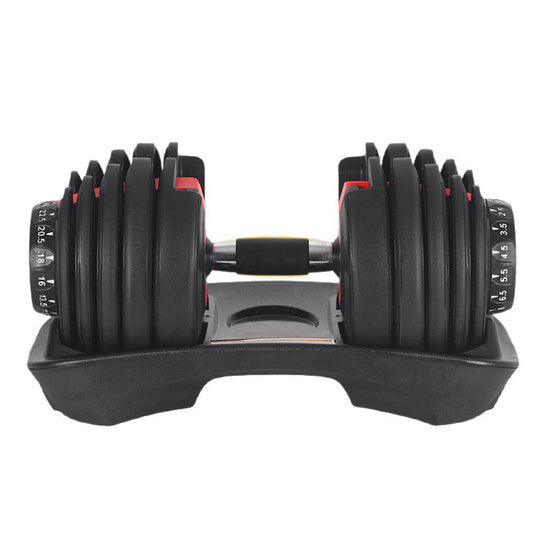 15-in-1 Adjustable Dumbbell 24kg – Quick Dial Weights for Home Gym – 2.5kg–24kg – Non-Slip Handle for Full Body Training
