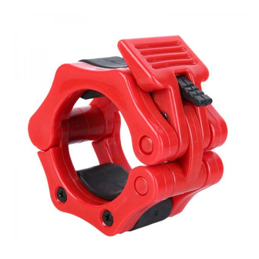 Olympic Barbell Collars – Heavy-Duty 2" Locking Clips with Quick Release & No-Slip Grip for Gym or Home Use