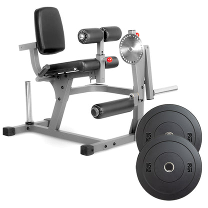Leg Extension & Curl Machine – Heavy-Duty Dual Function Trainer for Quads & Hamstrings – Adjustable Home Gym Equipment