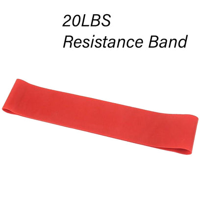 Resistance Band Light Set – 5 Levels for Strength, Mobility & Recovery – Natural Latex Bands for Home, Gym & Travel