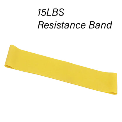 Resistance Band Light Set – 5 Levels for Strength, Mobility & Recovery – Natural Latex Bands for Home, Gym & Travel