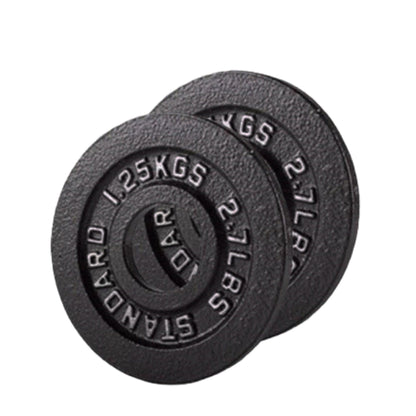 Cast Iron Weight Plates – Strength Training Discs for Home & Gym – Multiple Sizes – Fits Barbells & Dumbbells – Professional Grade
