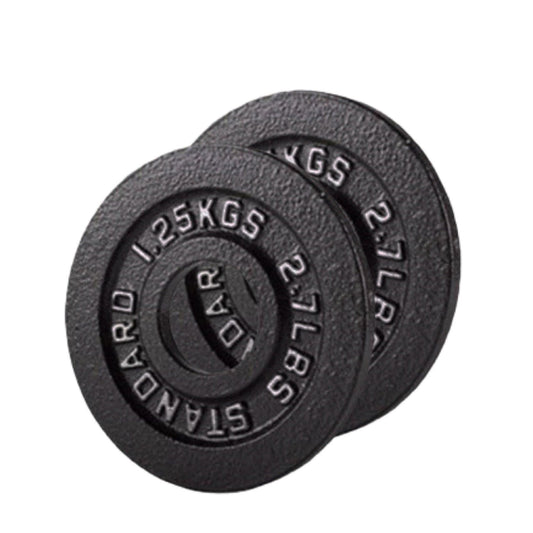 Cast Iron Weight Plates – Strength Training Discs for Home & Gym – Multiple Sizes – Fits Barbells & Dumbbells – Professional Grade