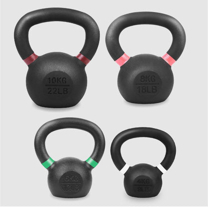 Cast Iron Kettlebells – Solid Build with Smooth Wide Handle – Multiple Weights for Full-Body Functional & Strength Training