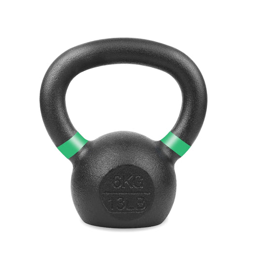 Cast Iron Kettlebells – Solid Build with Smooth Wide Handle – Multiple Weights for Full-Body Functional & Strength Training