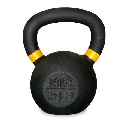 Cast Iron Kettlebells – Solid Build with Smooth Wide Handle – Multiple Weights for Full-Body Functional & Strength Training