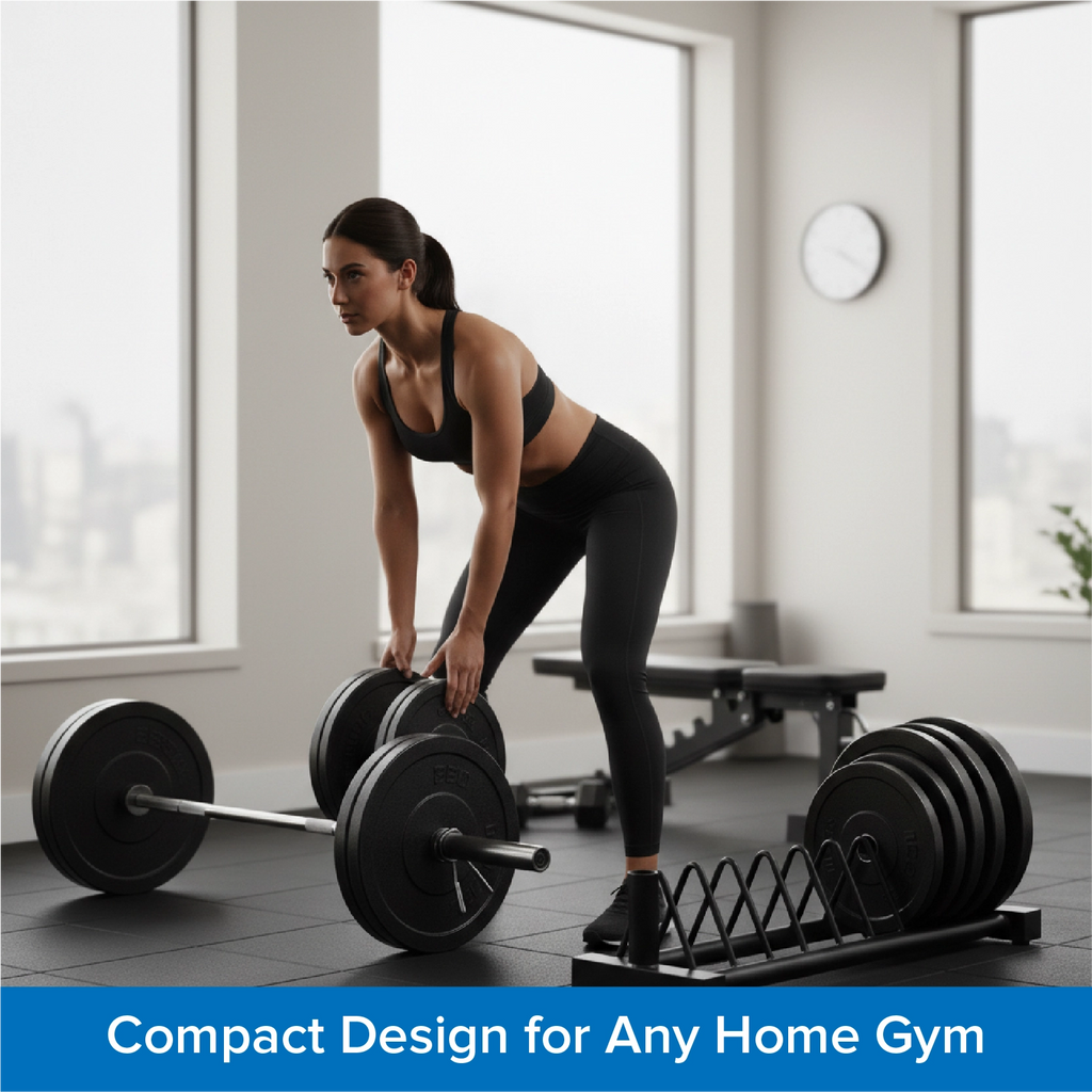Standard Weight Plate Storage Rack