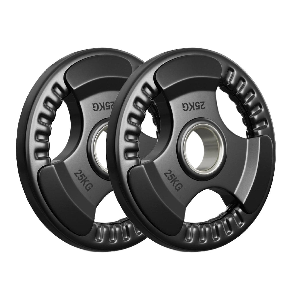 Tri-Grip Olympic Weight Plates