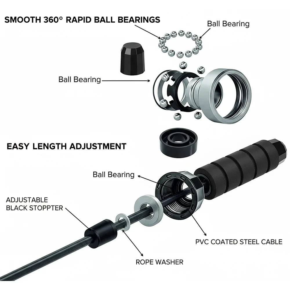 PVC Adjustable Skipping Rope