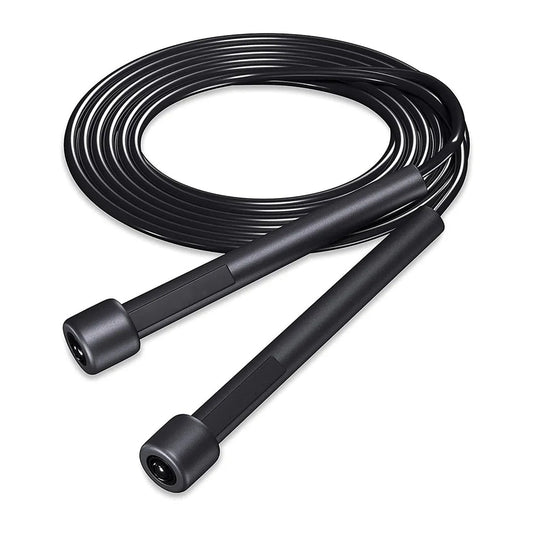 PVC Adjustable Skipping Rope – Tangle-Free Speed Jump Rope with Non-Slip Handles | Ideal for Cardio, Boxing, MMA, HIIT, and Home Fitness Workouts for Men, Women & Kids