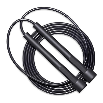 PVC Adjustable Skipping Rope – Tangle-Free Speed Jump Rope with Non-Slip Handles | Ideal for Cardio, Boxing, MMA, HIIT, and Home Fitness Workouts for Men, Women & Kids