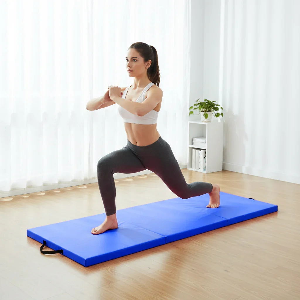 Tri Fold Gym Mat with 5cm Thick Foam